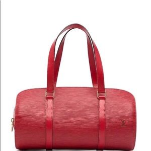 Louis Vuitton Epi Soufflot Tote Bag